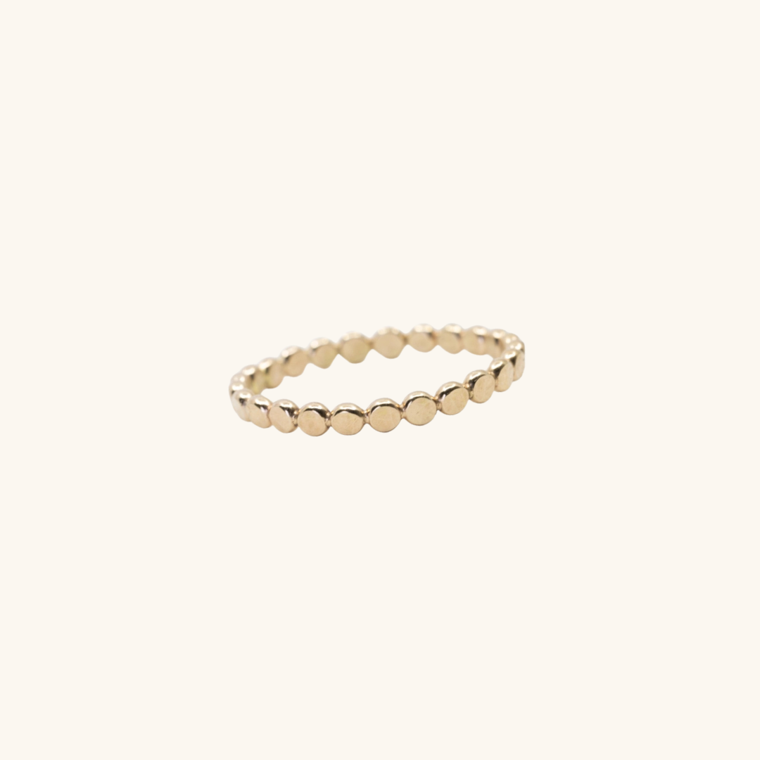 Hammered Stacking Ring