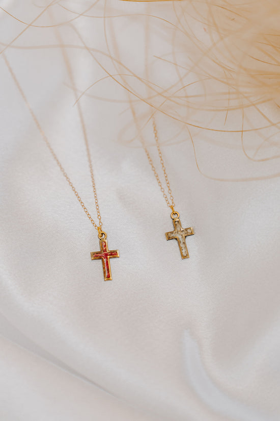 Live Like Riv Cross Necklace