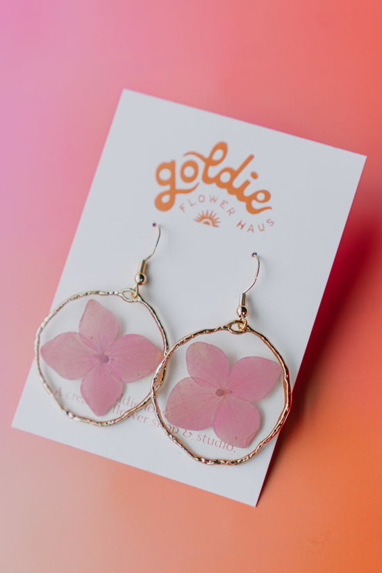 Hydrangea Earrings