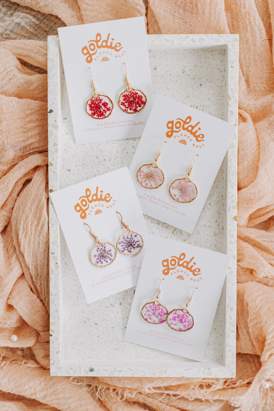 Queen Anne's Lace Earrings