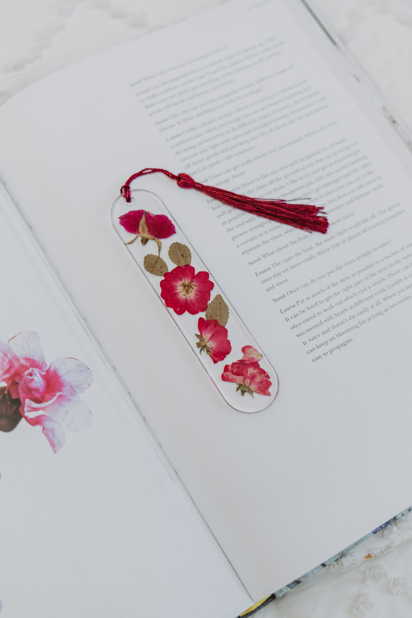 Pressed Flower Bookmarks