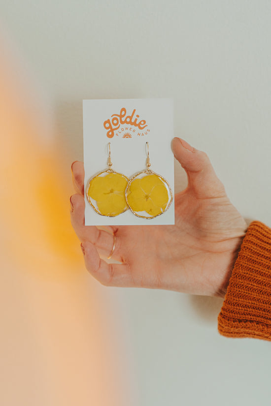 Hydrangea Earrings