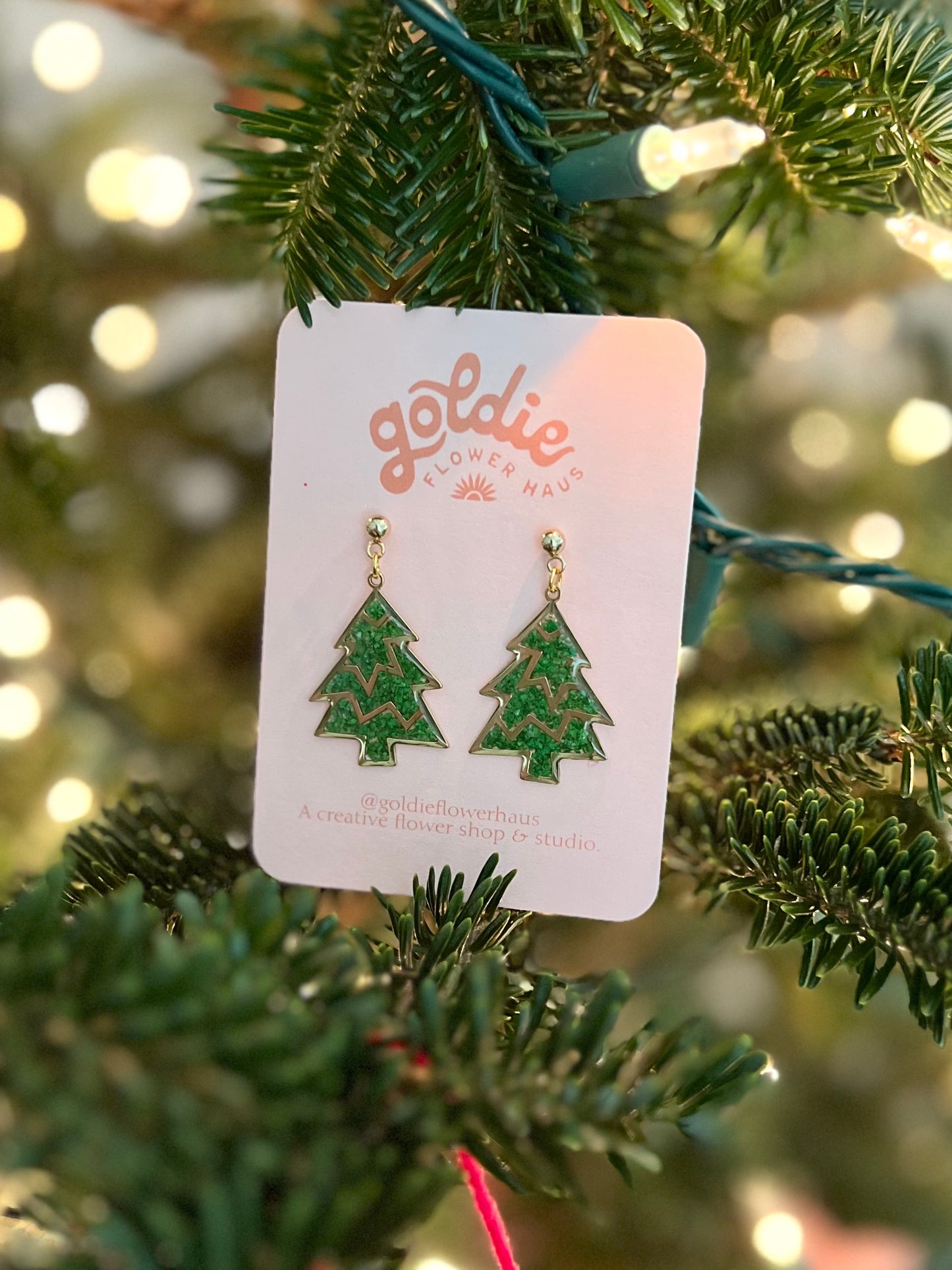 Colorful Christmas Trees